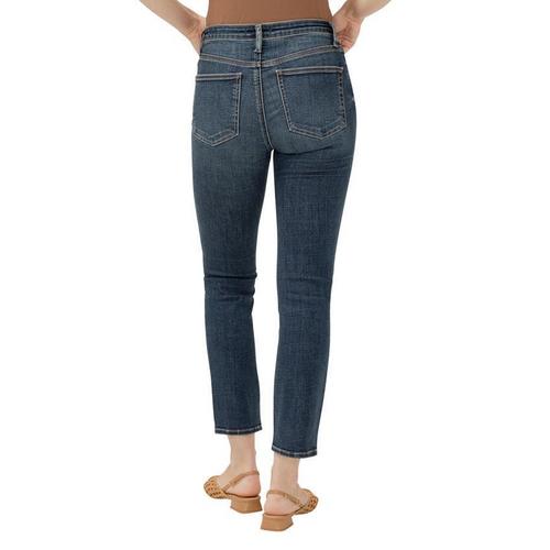 Women's Silver Jeans Co. Most Wanted Slim Fit Straight Ankle Jeans - Primary Image