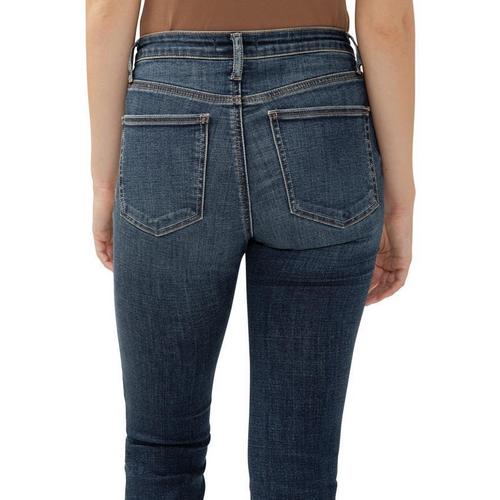 Women's Silver Jeans Co. Most Wanted Slim Fit Straight Ankle Jeans - Primary Image