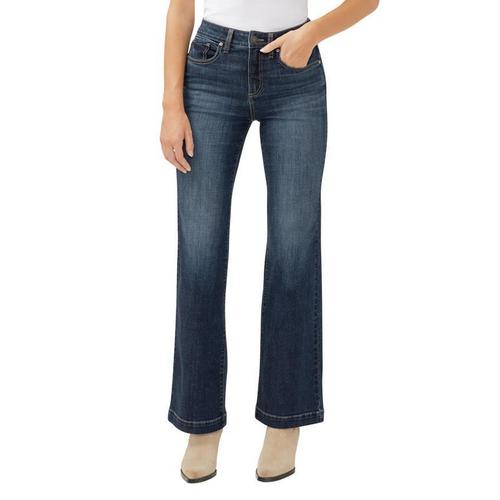 Women's Silver Jeans Co. Avery Trouser Curvy Wide Leg Jeans - Primary Image