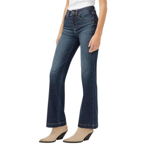 Women's Silver Jeans Co. Avery Trouser Curvy Wide Leg Jeans - Primary Image