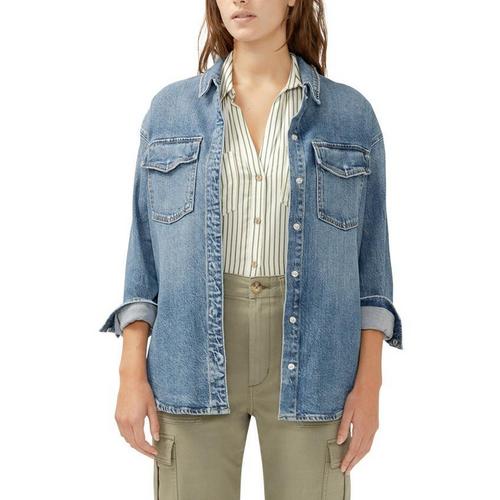 Women's Silver Jeans Co. Shirt Denim Jacket - Primary Image