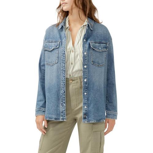Women's Silver Jeans Co. Shirt Denim Jacket - Primary Image