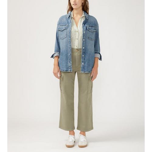 Women's Silver Jeans Co. Shirt Denim Jacket - Primary Image