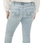 Women's Silver Jeans Co. Plus Size Power Slim Fit Girlfriend Jeans - Thumbnail 4 of 4