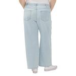 Women's Silver Jeans Co. Plus Size Plus Size Be Drawstring Relaxed Fit Wide Leg Jeans - Thumbnail 2 of 4