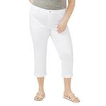Women's Silver Jeans Co. Plus Size Plus Size Elyse Capri Curvy Straight Capri Jeans - Thumbnail 1 of 4