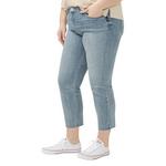 Women's Silver Jeans Co. Plus Size Suki Curvy Straight Ankle Jeans - Thumbnail 3 of 4