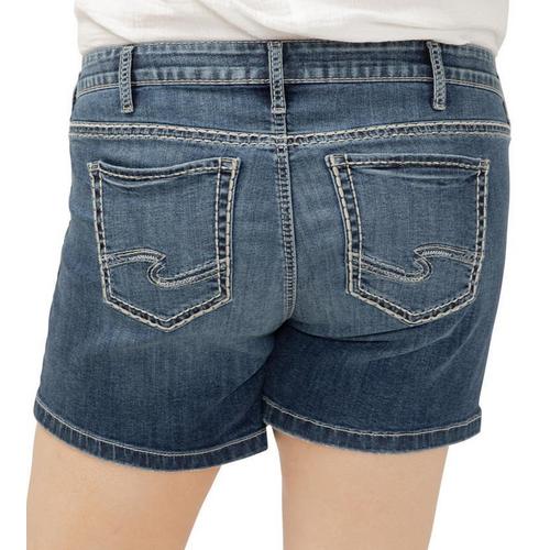 Women's Silver Jeans Co. Plus Size Plus Size Elyse Comfort Fit Jean Shorts - Primary Image