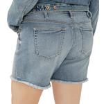 Women's Silver Jeans Co. Plus Size Plus Size Boyfriend Rise Power Stretch Jean Shorts - Thumbnail 4 of 4