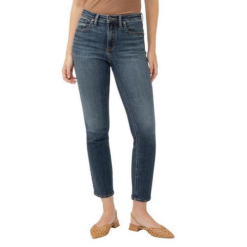 Women's Silver Jeans Co. Plus Size Plus Size Plus Size Most Wanted Ankle Ankle Straight Skinny Ankle Jeans - Primary Image