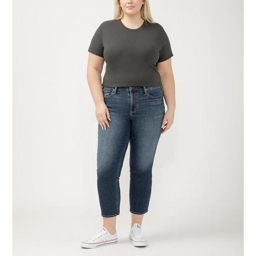 Women's Silver Jeans Co. Plus Size Plus Size Plus Size Most Wanted Ankle Ankle Straight Skinny Ankle Jeans - Primary Image