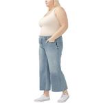 Women's Silver Jeans Co. Plus Size Plus Size Suki Ankle Curvy Wide Leg Ankle Jeans - Thumbnail 3 of 4