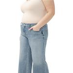 Women's Silver Jeans Co. Plus Size Plus Size Suki Ankle Curvy Wide Leg Ankle Jeans - Thumbnail 4 of 4