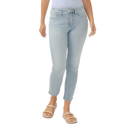 Women's Silver Jeans Co. Isbister Luxe Ankle Ankle Slim Fit Skinny Ankle Jeans - Primary Image