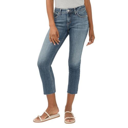 Women's Silver Jeans Co. Women's Silver Co. Elyse Comfort Ankle Ankle Straight Straight Ankle Jeans - Primary Image