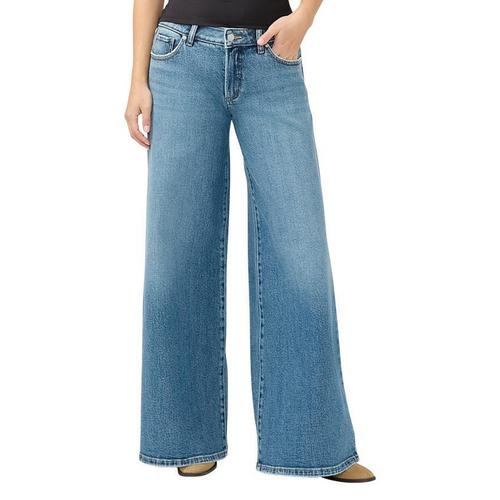 Women's Silver Jeans Co. Baggy Skater Relaxed Fit Wide Leg Jeans - Primary Image