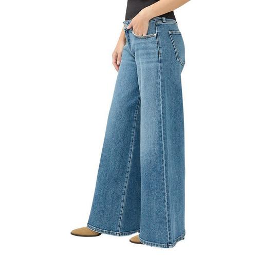 Women's Silver Jeans Co. Baggy Skater Relaxed Fit Wide Leg Jeans - Primary Image