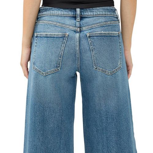 Women's Silver Jeans Co. Baggy Skater Relaxed Fit Wide Leg Jeans - Primary Image