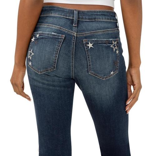 Women's Silver Jeans Co. Elyse Comfort Power Curvy Slim Leg Capri Jeans - Primary Image