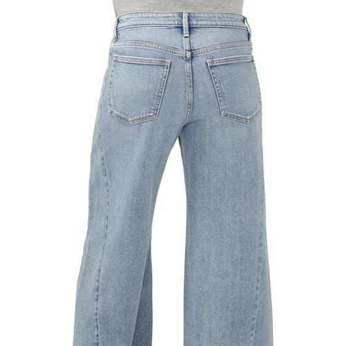 Women's Silver Jeans Co. Isbister Crop Ankle Ankle Relaxed Fit Wide Leg Ankle Jeans - Primary Image
