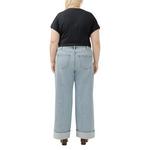 Women's Silver Jeans Co. Plus Size Desirable Relaxed Fit Wide Leg Jeans - Thumbnail 2 of 5