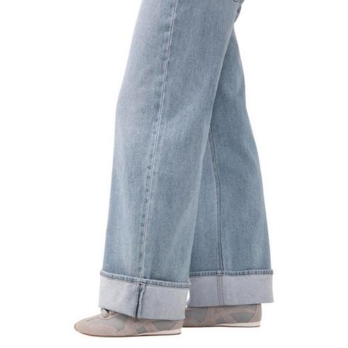 Women's Silver Jeans Co. Plus Size Desirable Relaxed Fit Wide Leg Jeans - Primary Image