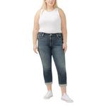 Women's Silver Jeans Co. Plus Size Plus Size Suki Curvy Straight Jeans - Thumbnail 1 of 4