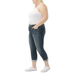 Women's Silver Jeans Co. Plus Size Plus Size Suki Curvy Straight Jeans - Thumbnail 2 of 4