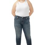 Women's Silver Jeans Co. Plus Size Plus Size Suki Curvy Straight Jeans - Thumbnail 3 of 4