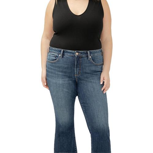 Women's Silver Jeans Co. Plus Size Plus Size Suki Kick Flare Jeans - Primary Image