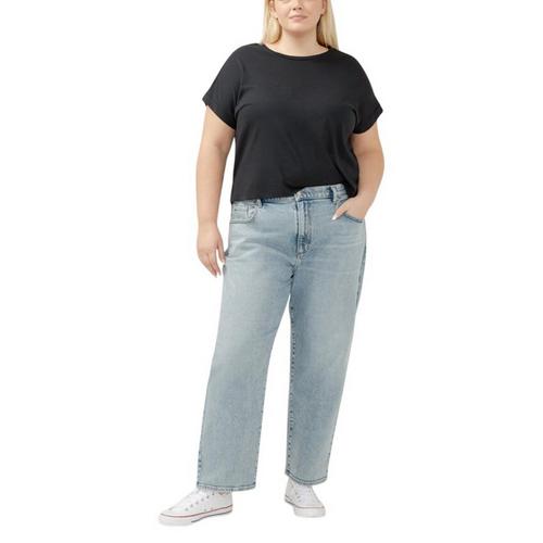 Women's Silver Jeans Co. Plus Size Plus Size Plus Size 90s Relaxed Fit Straight Jeans - Primary Image