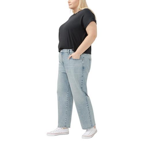 Women's Silver Jeans Co. Plus Size Plus Size Plus Size 90s Relaxed Fit Straight Jeans - Primary Image