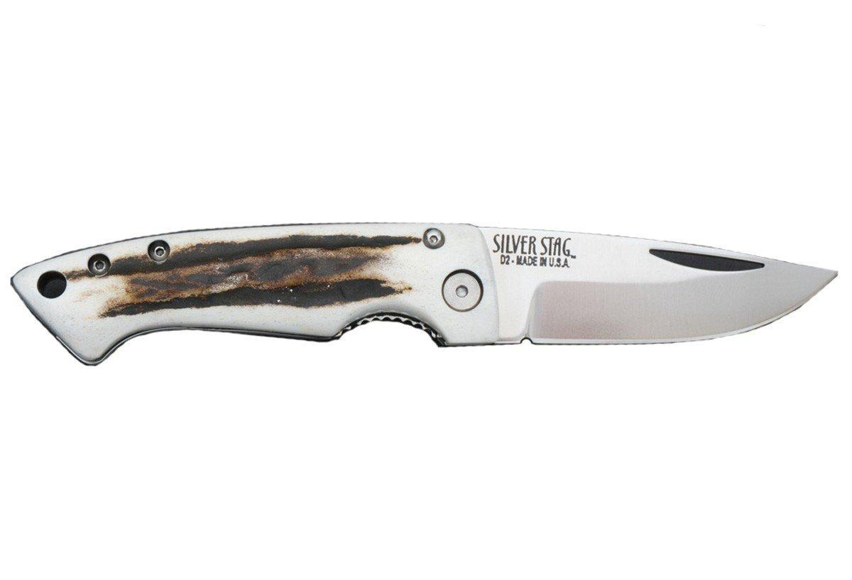 Silver Stag Liner Lock Cub Folding Knife - Silver Stag