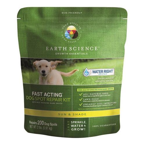 Earth Science Fast Acting Mixed Sun or Shade Pet/Dog Spot Grass Repair Seed 2 lb - Primary Image
