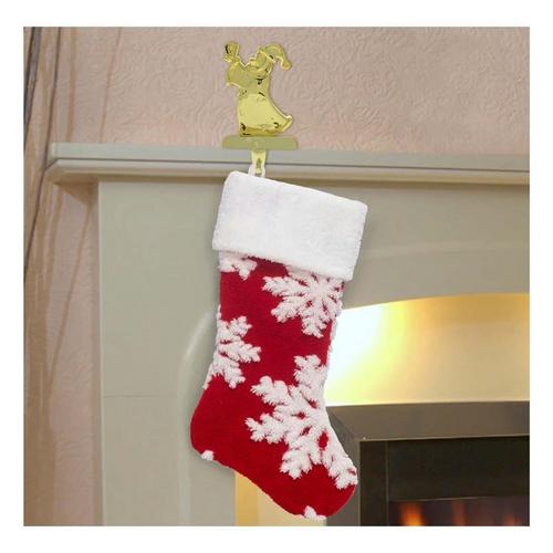 Ace Hardware Dyno Red/White Snowflake 20in Christmas Stocking - Primary Image