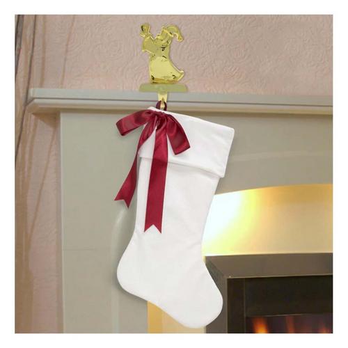 Ace Hardware Dyno red/White Matte 20in Christmas Stocking with Bow (Colors May Vary) - Primary Image