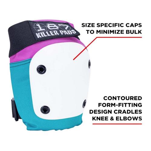 187 Killer Pads Knee/Elbow/Wrist Pad Set - Primary Image