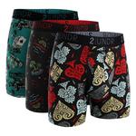 Men's 2UNDR Swing Shift Printed 3 Pack Boxer Briefs - Thumbnail 1 of 3