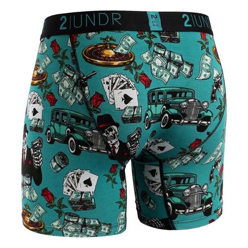 Men's 2UNDR Swing Shift Printed 3 Pack Boxer Briefs - Primary Image