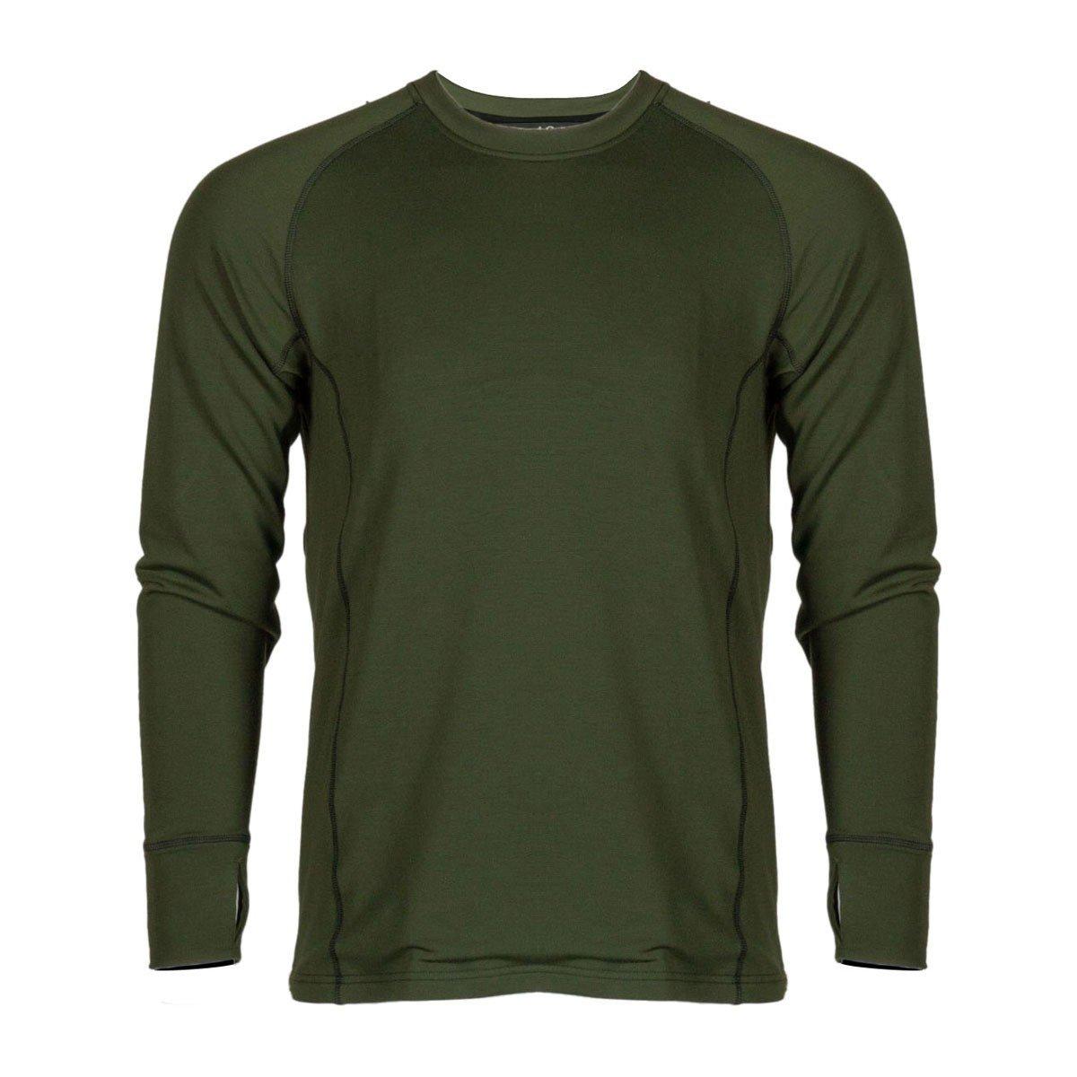 Mobile Warming Men's  Baselite Heated Baselayer Shirt In Green