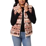 Women's Mobile Warming Upland Sherpa Long Printed Vest - Thumbnail 1 of 4