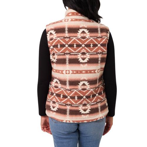 Women's Mobile Warming Upland Sherpa Long Printed Vest - Primary Image