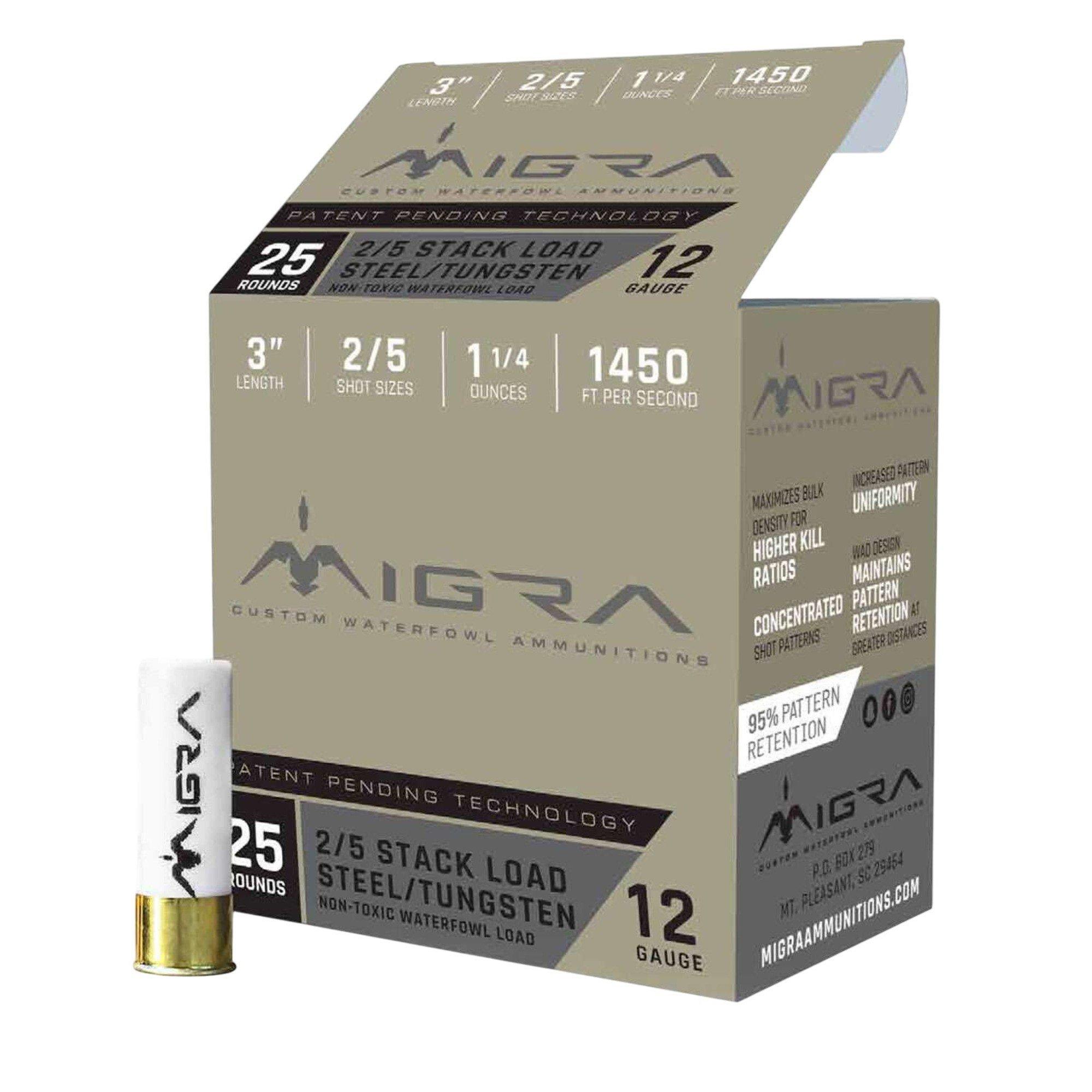 MIGRA Ammunition MIGRA Combinational Tungsten Shotshells - Migra Ammo