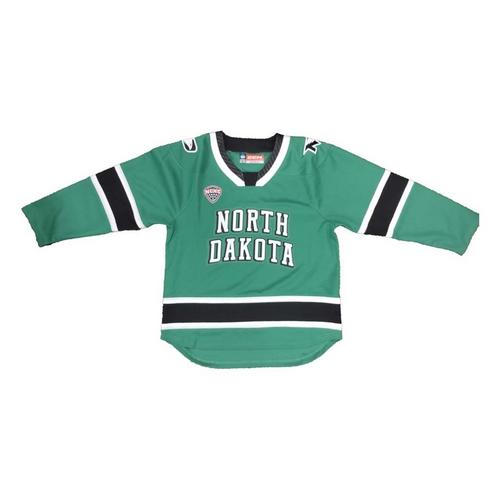 CCM Kids' North Dakota Fighting Hawks Replica Away Jersey - Primary Image