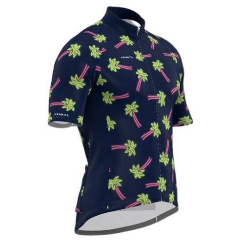 Men's Primal Wear Palm Paradise Prisma Cycling Cycling Shirt - Primary Image