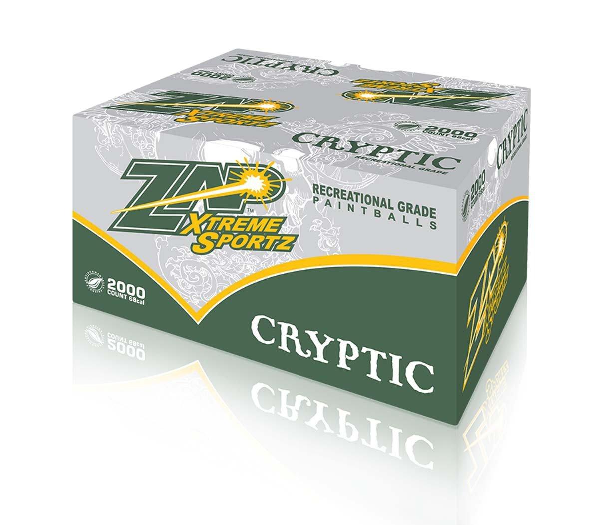Zap Cryptic Paintballs 2000 Count - Zap