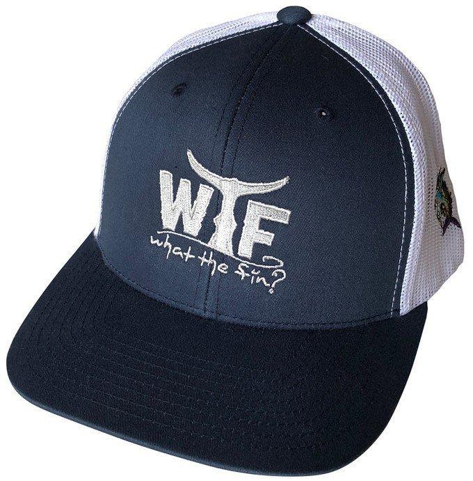 Men's What The Fin WTF Logo Snapback Hat - What The Fin