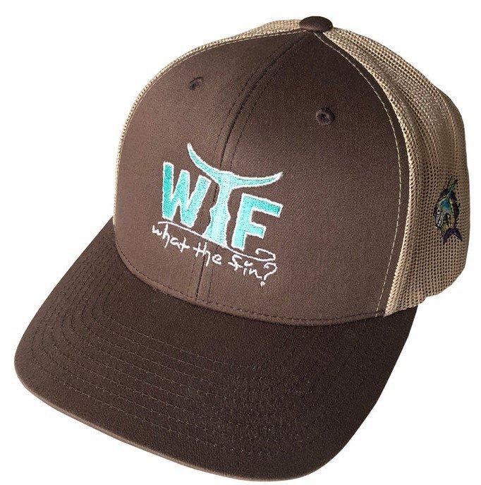 Men's What The Fin WTF Logo Snapback Hat - What The Fin