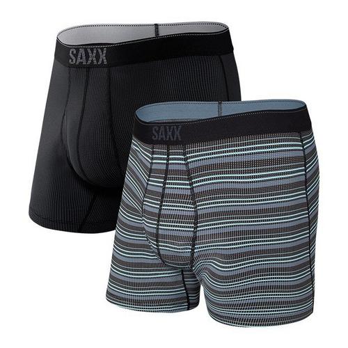 Men's SAXX Quest Quick Dry Mesh 2 Pack Boxer Briefs - Primary Image