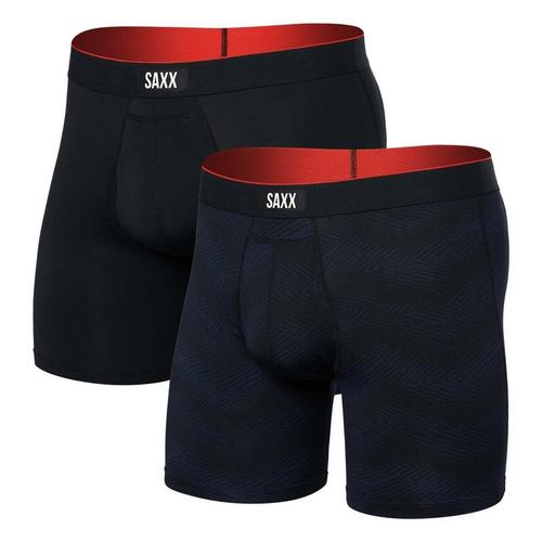 Men's SAXX Multi-Sport Mesh Performance 2 Pack Boxer Briefs - Primary Image
